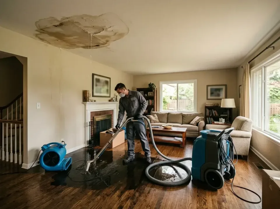 attic-pipe-burst-ceiling-drip-008 — frequently asked questions, Water Damage Restoration & Carpet Care in Bryn Mawr-Skyway,…